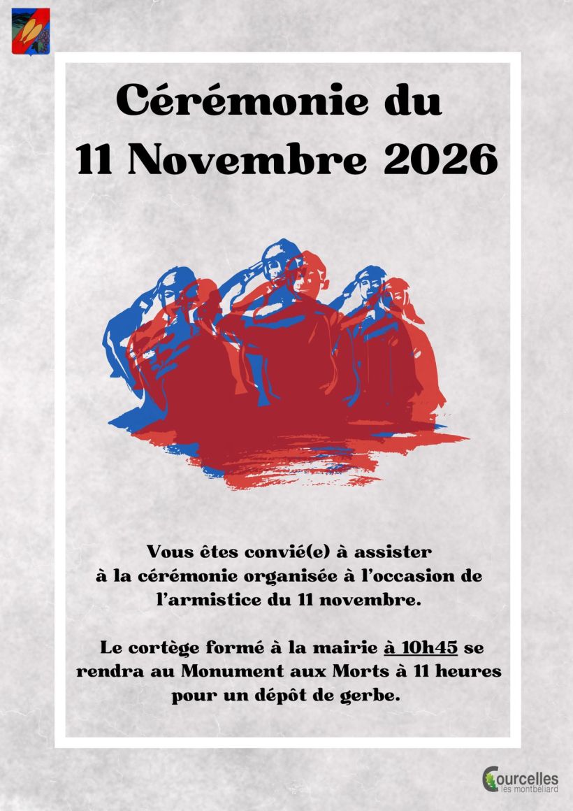 Cérémonie du 11 novembre
