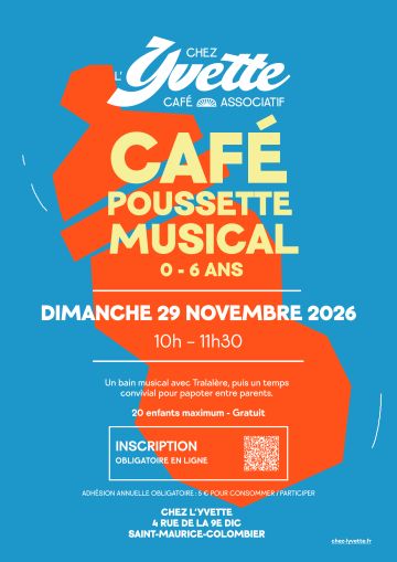 Café Poussette Musical 0-6 ans