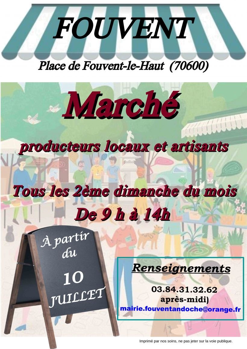 Marché de producteurs locaux et artisans