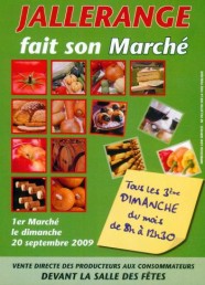 Jallerange fait son marché