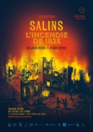 Salins - L'incendie de 1825