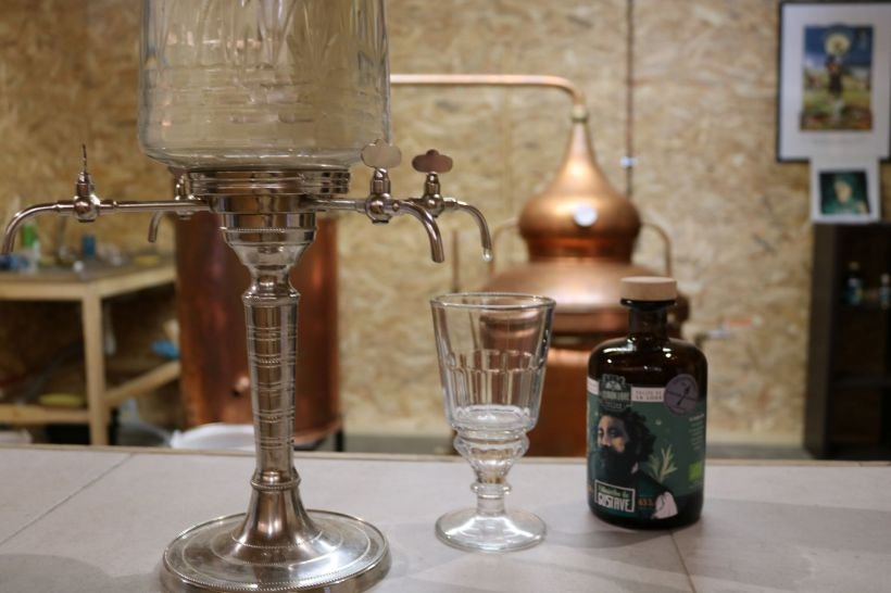 visite : distillerie Le Loutron Libre