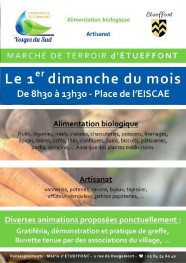 Marché biologique de terroir et d'artisanat