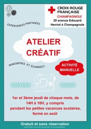 Atelier créatif de la Croix-Rouge