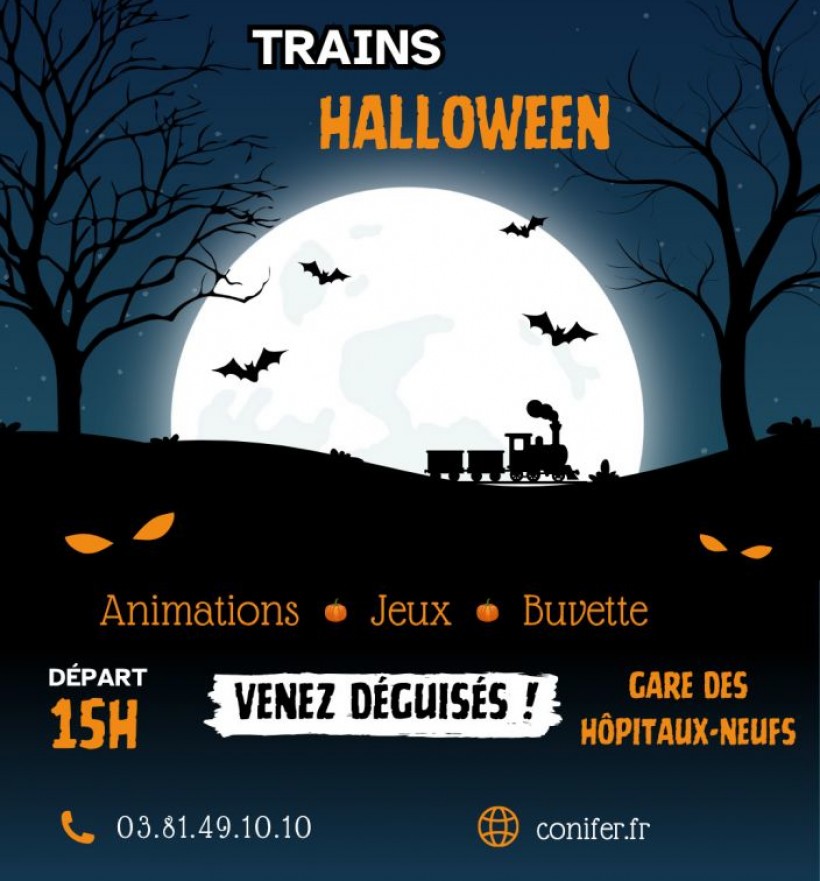 Trains d'Halloween