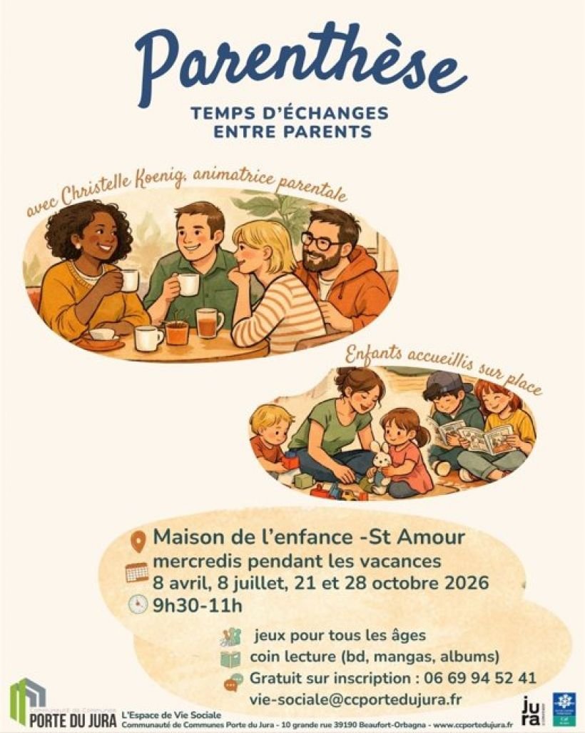 PARENTHÈSE - temps d'échanges entre parents