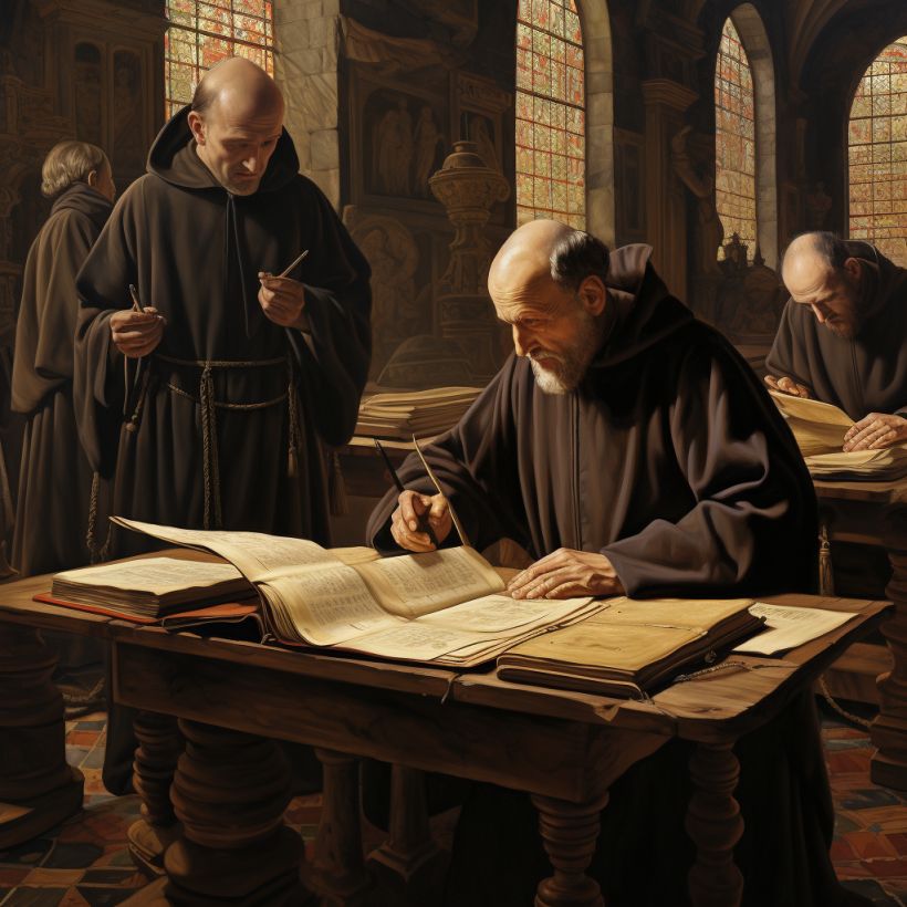 Trésors d'abbayes : scriptoria et manuscrits au Moyen Âge