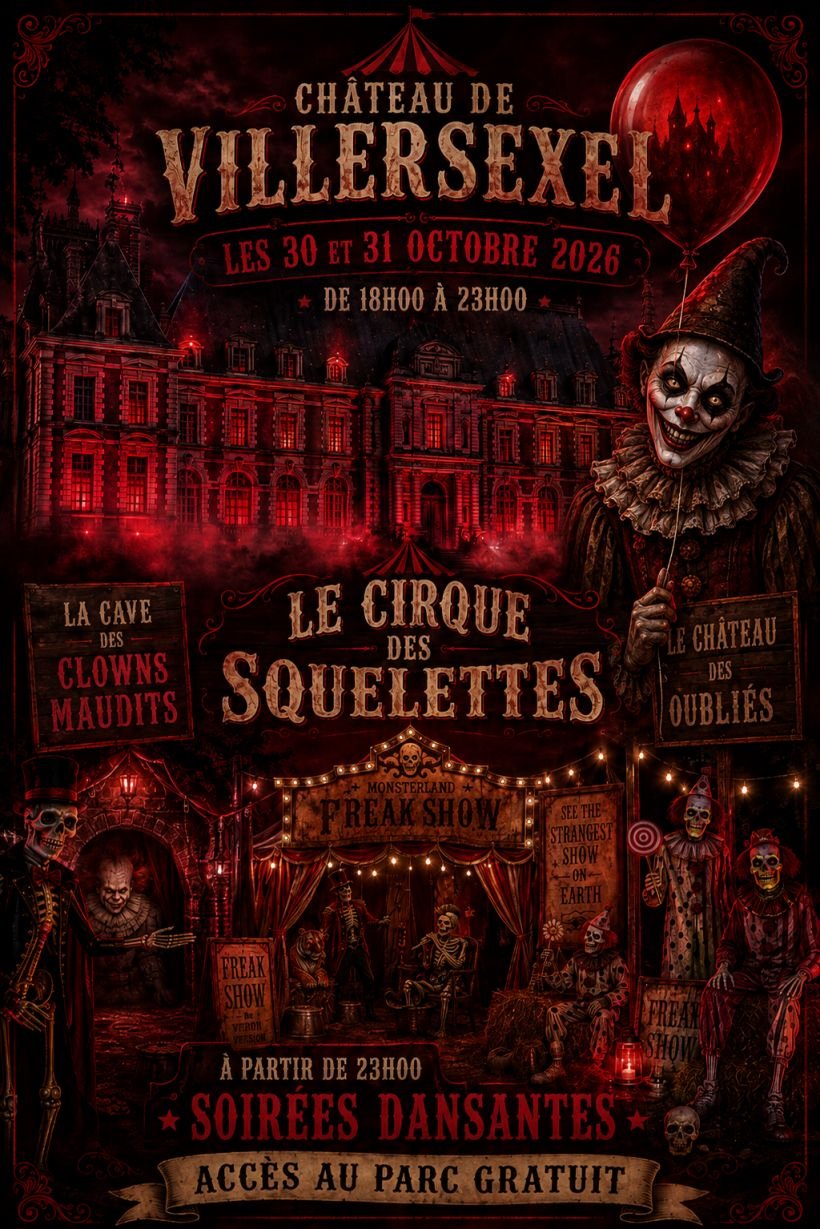 Halloween - Le cirque des squelettes