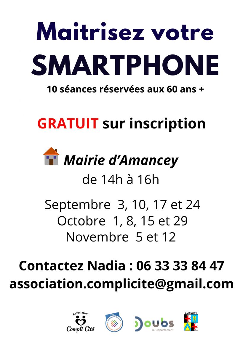 Ateliers : Maîtrisez votre Smartphone