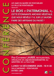 Conférence : Le bois "patrimonial"