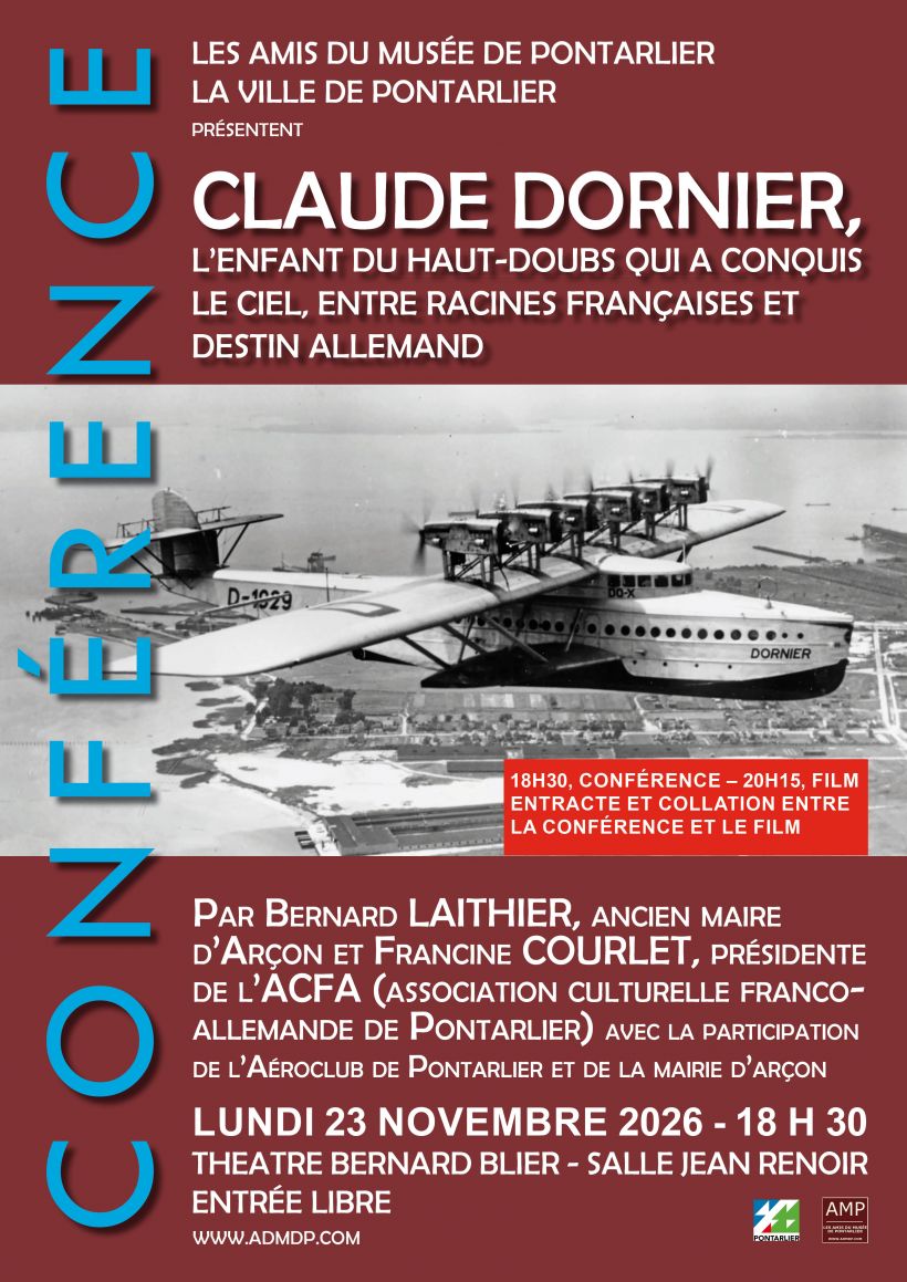 Conférence : Claude Dornier, aviateur mondial