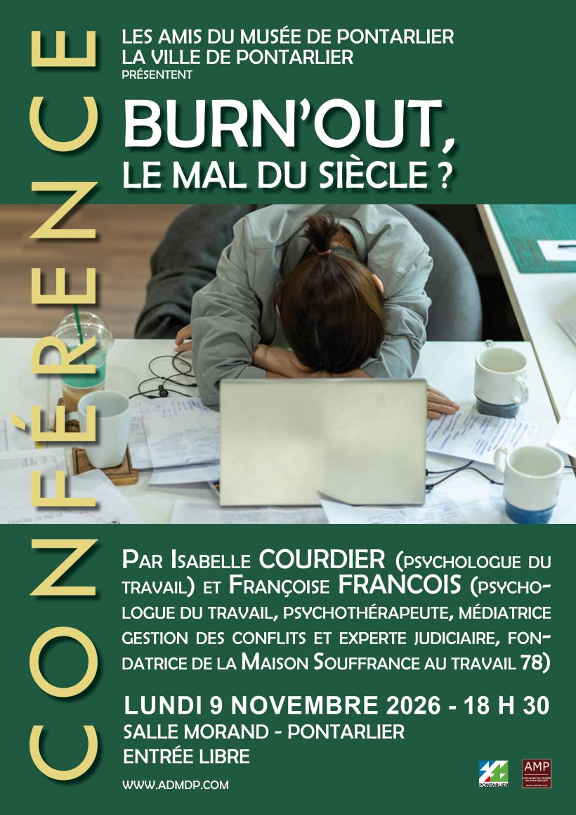 Conférence : Burn'out, le mal du siècle ?
