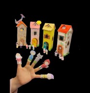 Atelier Marionnettes à Doigts et sa Petite Maisonnette