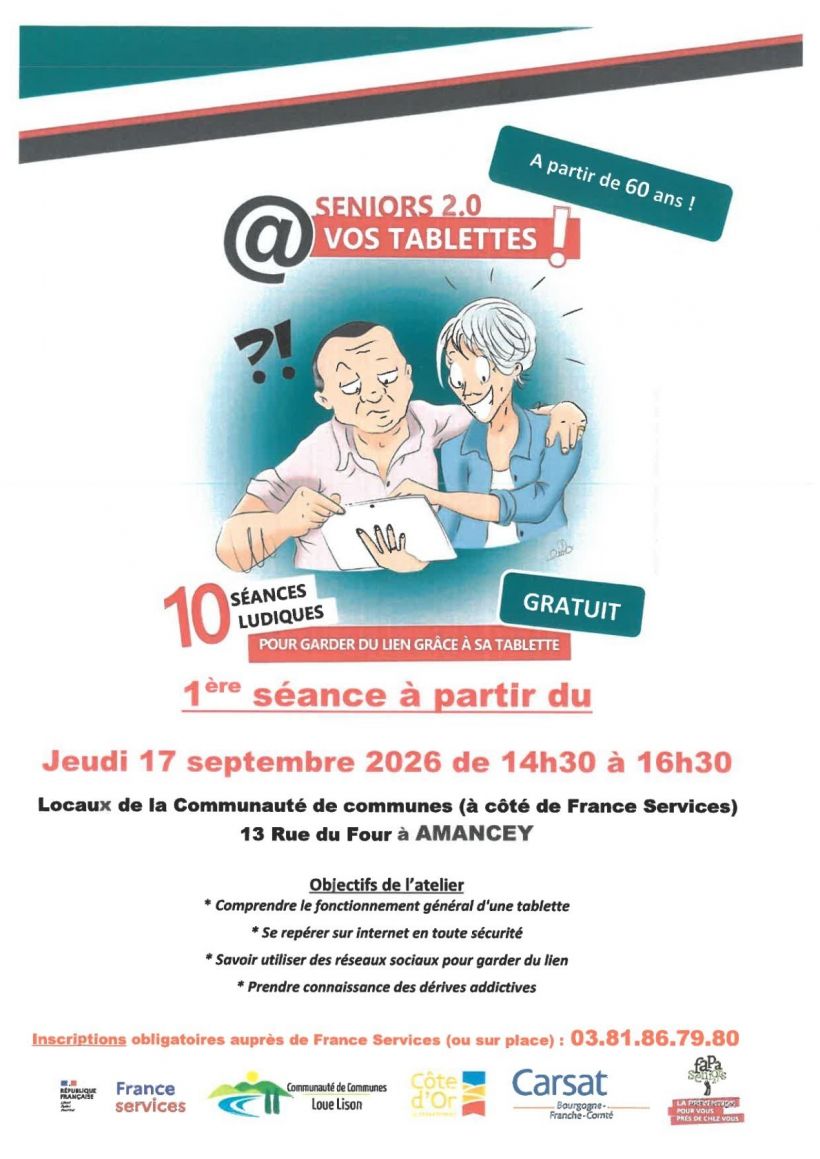 SENIORS 2.0 - À VOS TABLETTES