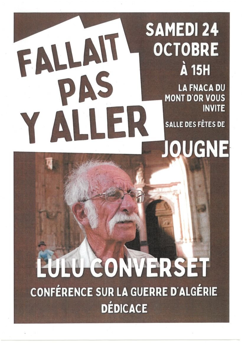 Conférence : la guerre d'Algérie