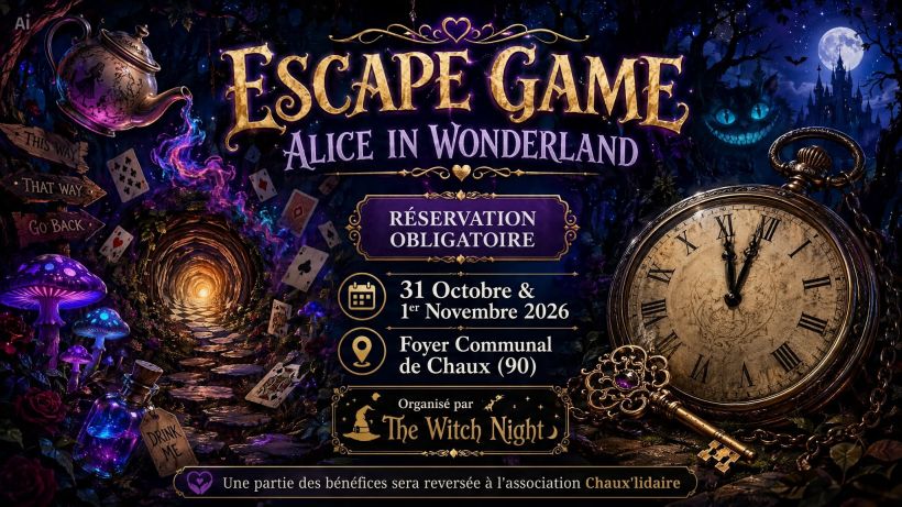 Escape game "Alice in Wonderland"