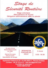 Stage de Sécurité Routière