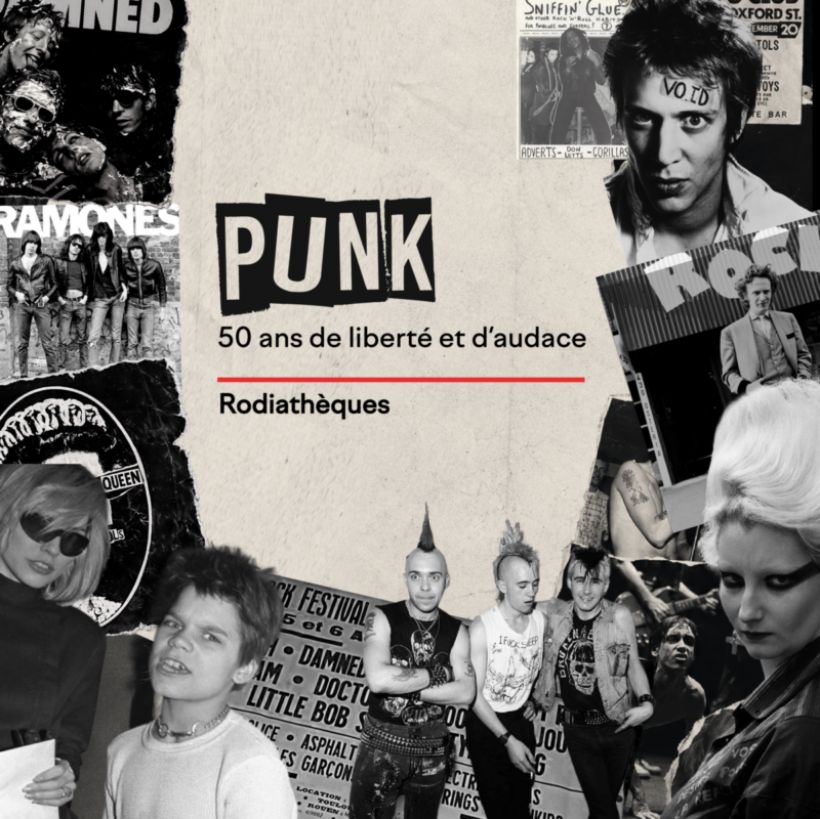 Rodiathèque - Punk : 50 ans de liberté et d'audace