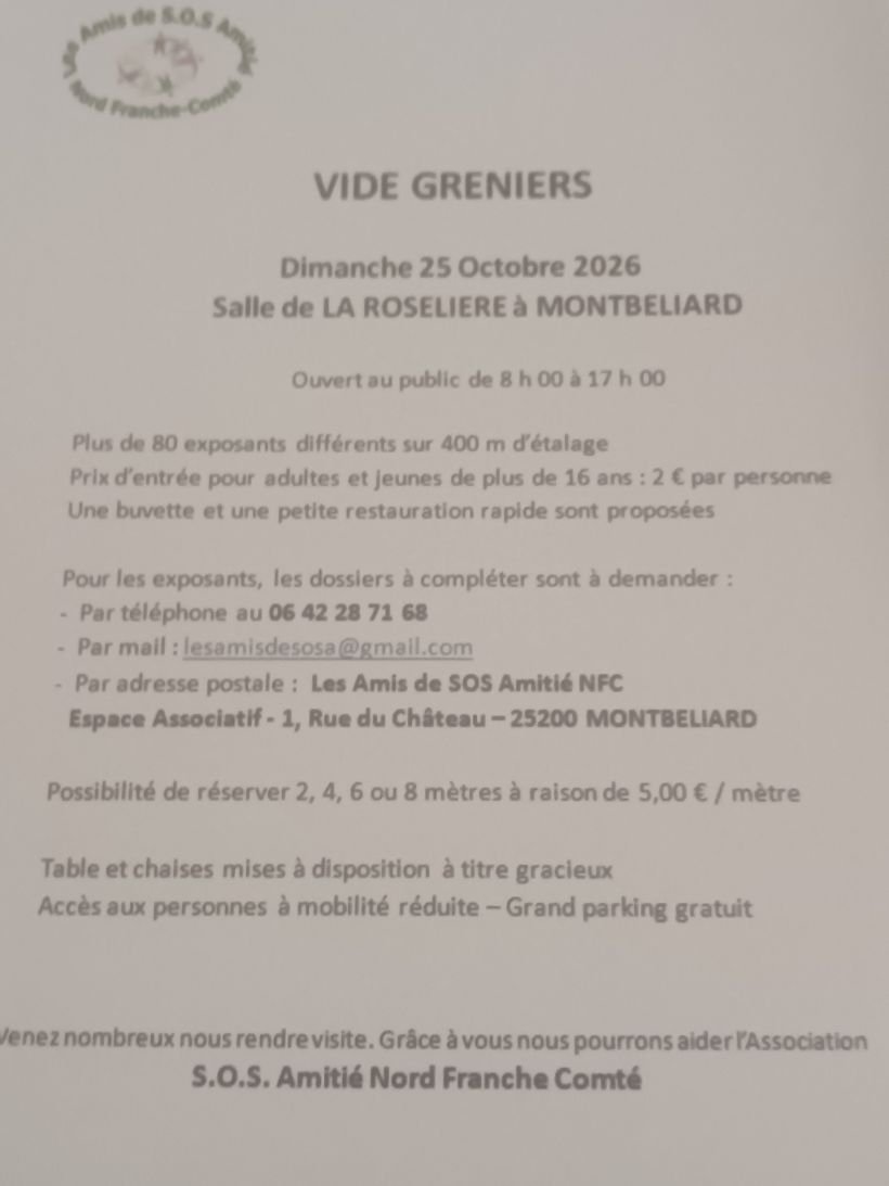 Vide greniers