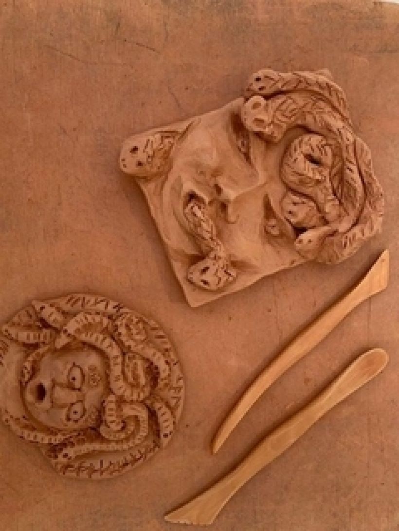 Atelier modelage Méduse