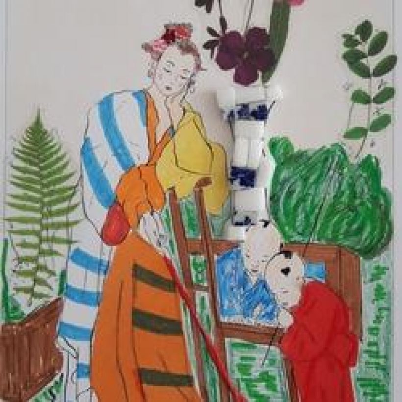 Carte postale "Le mérite de tout pays"