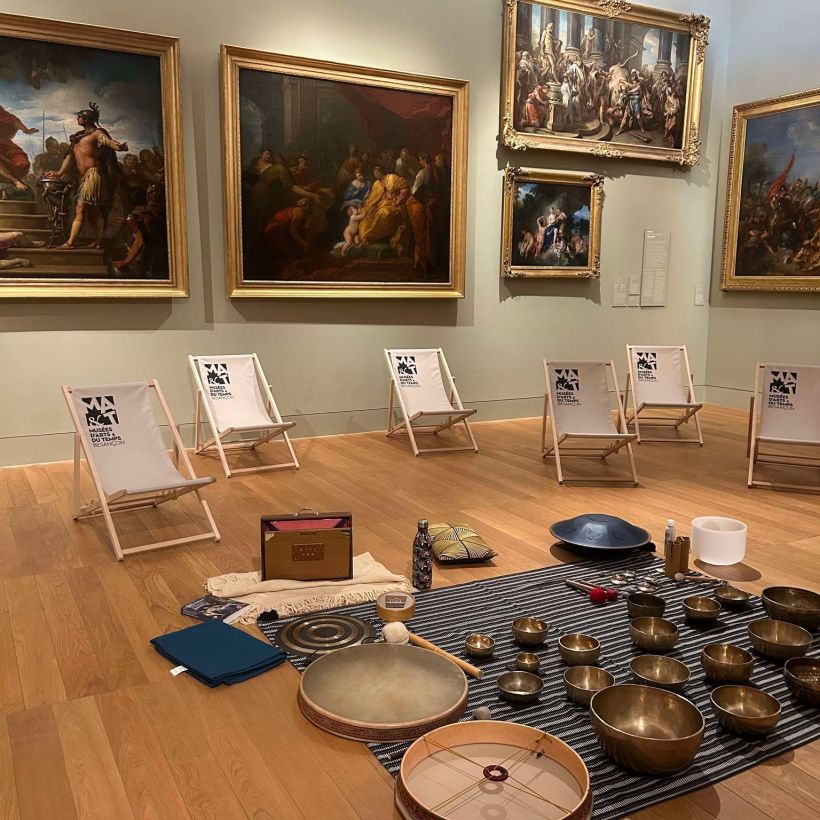 Bain sonore au musée