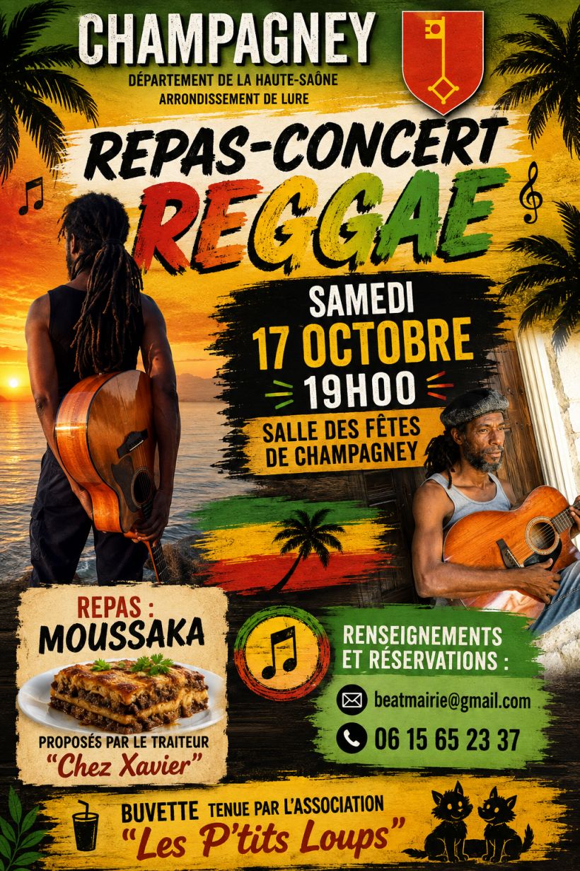 Repas-concert reggae