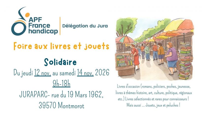 FOIRE AUX LIVRES ET JOUETS