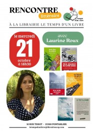 Rencontre littéraire avec Laurine Roux