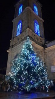 lancement des illuminations de Noël