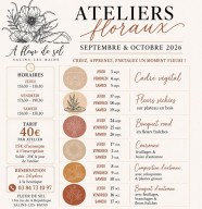 Atelier art floral : Bouquet d'automne