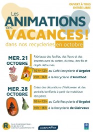 animations à la recyclerie