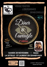 Dîner à l'aveugle + concert In'Partibus