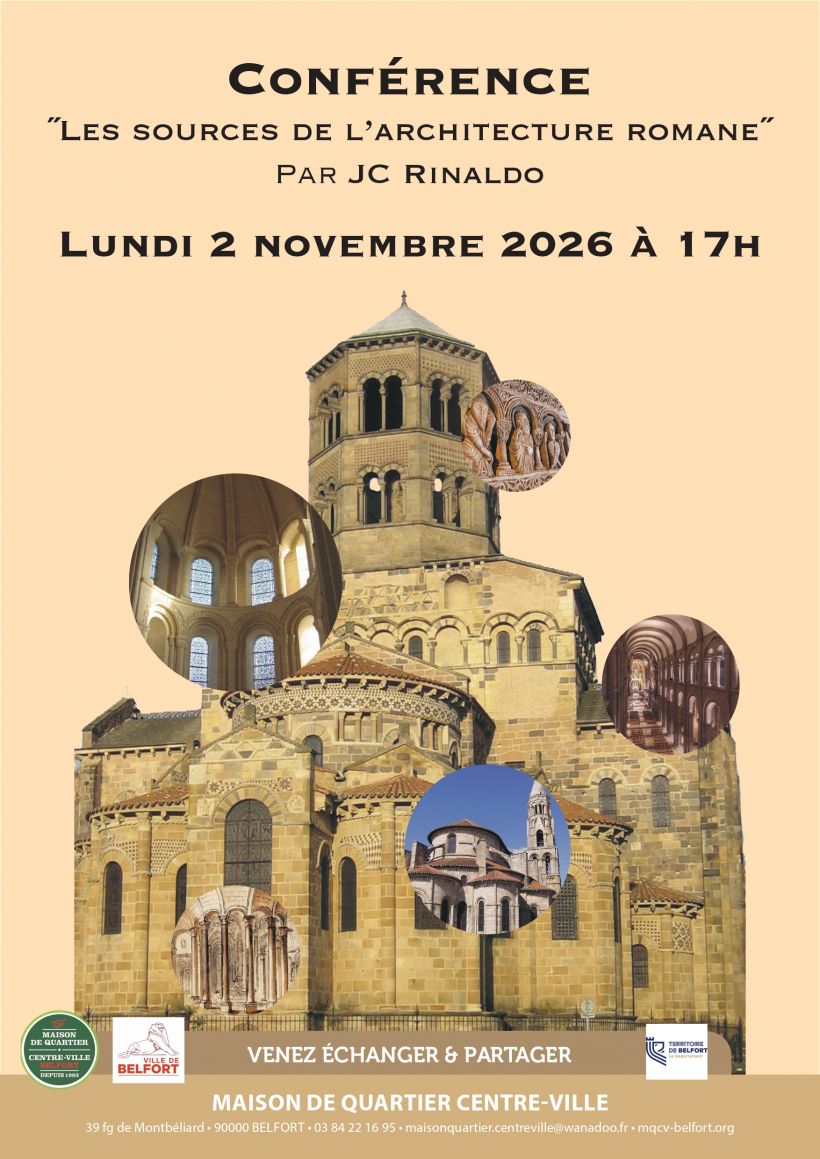 Conférence : Les sources de l'architecture romane