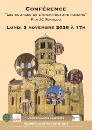 Conférence : Les sources de l'architecture romane