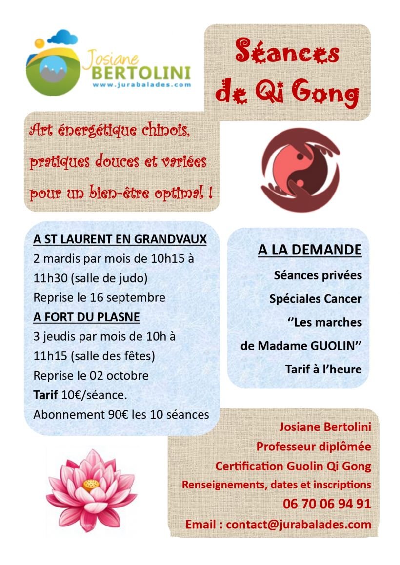 Séances de Qi Gong