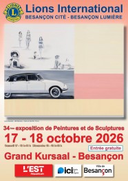 34ème exposition de peintures et de sculptures