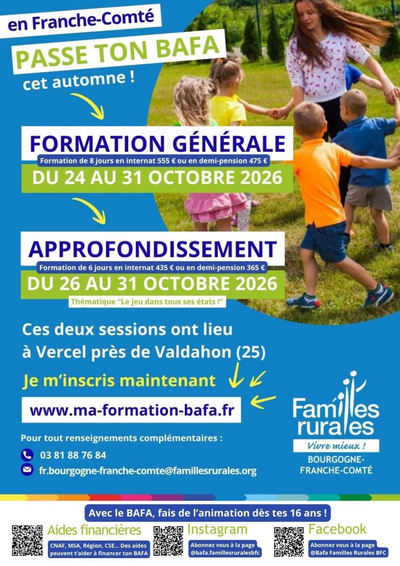 Formations BAFA