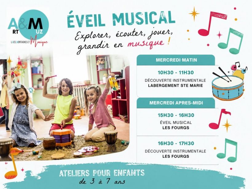 Éveil Musical et Découverte Instrumentale