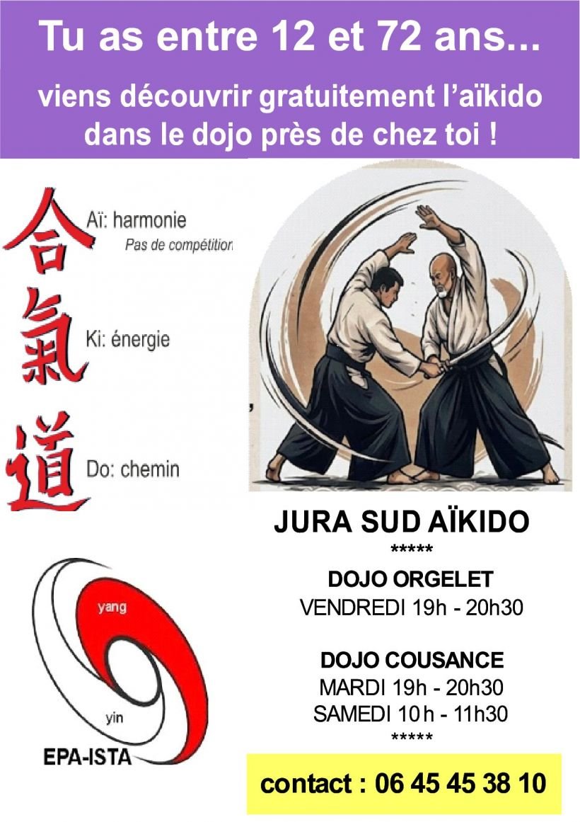 Cours d'Aïkido