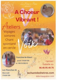À choeur vibrant !