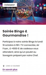 Soirée Bingo