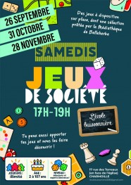 Soirée jeux de société