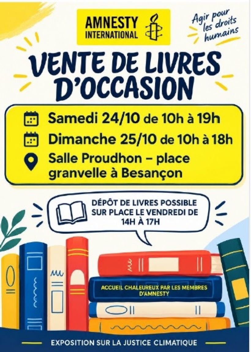 Vente de livres d'occasion