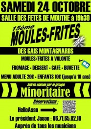 15ème Soirée moules-frites