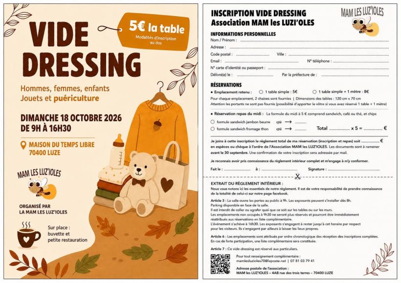 Vide dressing