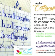 Atelier calligraphie, la belle écriture