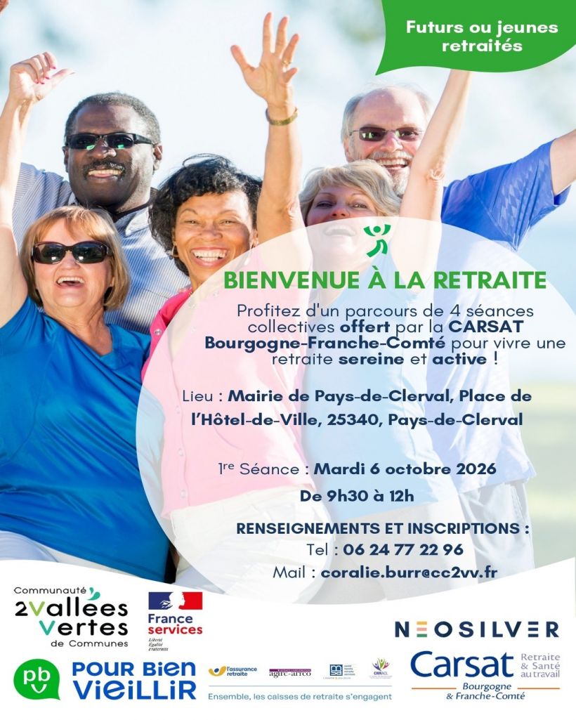 Ateliers "Bienvenue à la retraite !"
