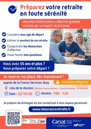 réunion d'information sur la retraite