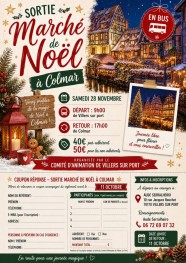 Sortie au Marché de Noël de Colmar